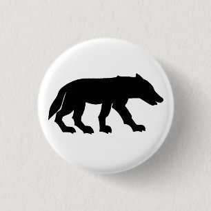 Macaron Rond 2,50 Cm Petit loup