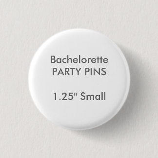 Macaron Rond 2,50 Cm Petit Pin rond de partie de Bachelorette de la