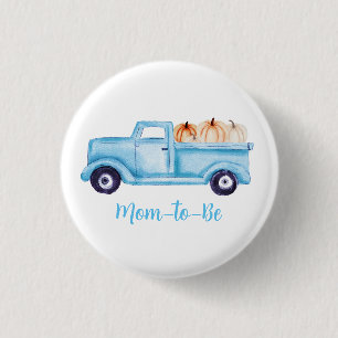 Macaron Rond 2,50 Cm Petite Citrouille mignonne maman Baby shower pour 