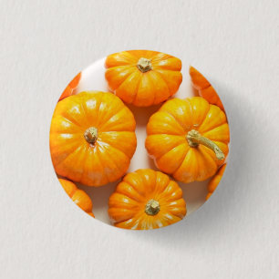 Macaron Rond 2,50 Cm Petits Citrouilles