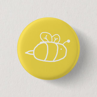 Macaron Rond 2,50 Cm Pin d'abeille