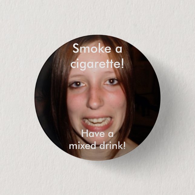 Macaron Rond 2,50 Cm Pin d'Ayla (Devant)