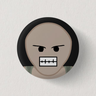 Macaron Rond 2,50 Cm Pin de bouton de batteur de Punk-o-Matic