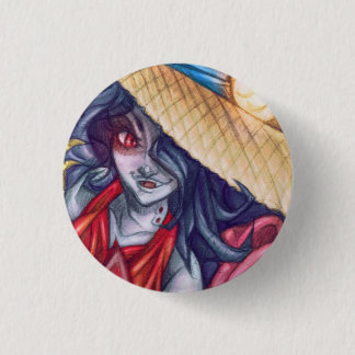 Macaron Rond 2,50 Cm Pin de casquette de la Reine de vampire