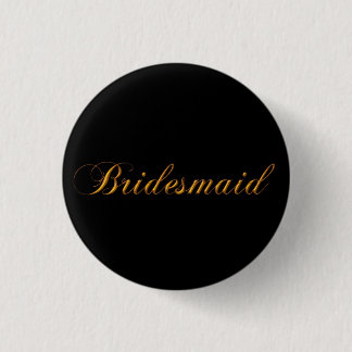 Macaron Rond 2,50 Cm Pin de demoiselle d'honneur