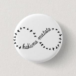 Macaron Rond 2,50 Cm Pin de Hakuna Matata
