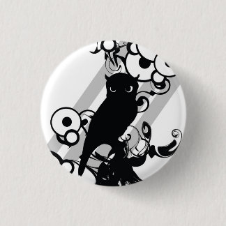 MACARON ROND 2,50 CM PIN DE HIBOU DE POP