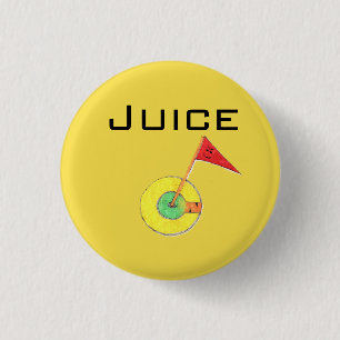 Macaron Rond 2,50 Cm Pin de Merch de jus