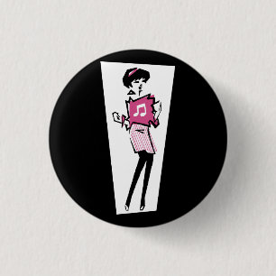 Macaron Rond 2,50 Cm Pin de Ska