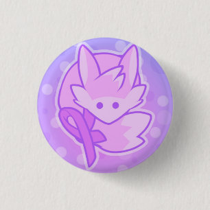 Macaron Rond 2,50 Cm Pin de soutien de CuteWolf