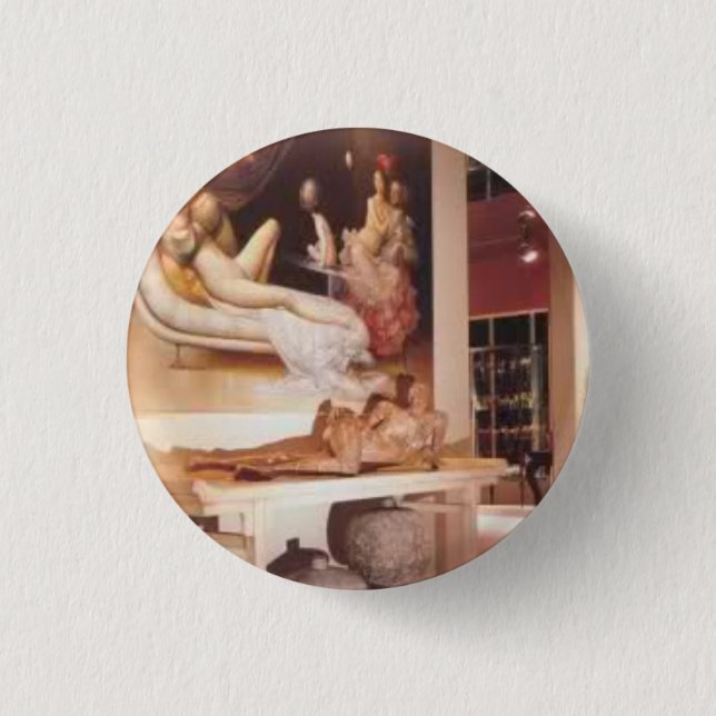 Macaron Rond 2,50 Cm Pin "dédoublez bande" d'avant-garde de chevalier (Devant)