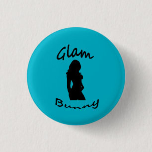 Macaron Rond 2,50 Cm Pin fascinant de logo de lapin