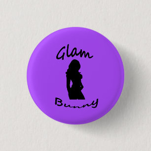Macaron Rond 2,50 Cm Pin fascinant de logo de lapin