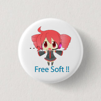 Macaron Rond 2,50 Cm Pin Kasane Teto