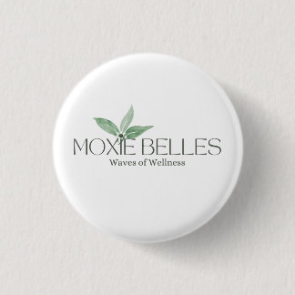 Macaron Rond 2,50 Cm Pinceau de bouton Moxie Belles