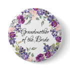 Pink & Purple Rose Floral Grand-mère de la mariée