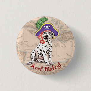 Macaron Rond 2,50 Cm Pirate dalmatien