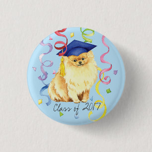 Macaron Rond 2,50 Cm Pomeranian Graduate