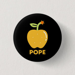 Macaron Rond 2,50 Cm Pomme du bouton Pope de Discord