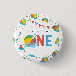 Macaron Rond 2,50 Cm Pool Party Anniversaire Décor Fournitures