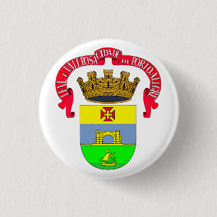 Macaron Rond 2,50 Cm Porto Alegre (Sceau de la ville) - BRÉSIL