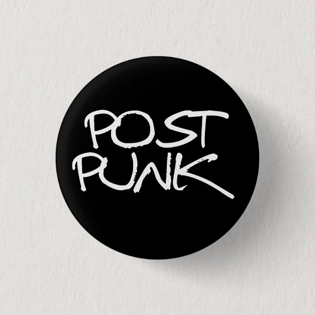 Macaron Rond 2,50 Cm Post Punk Button (Devant)