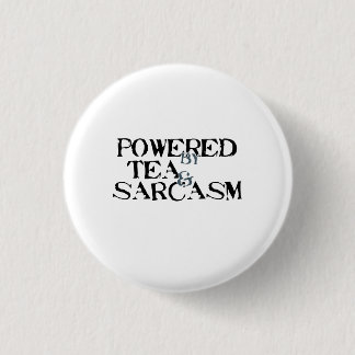 Macaron Rond 2,50 Cm Powered by Tea & Sarcasm