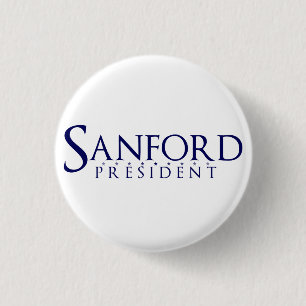 Macaron Rond 2,50 Cm Président 2012 de Sanford