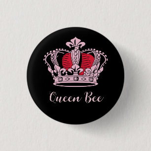 Macaron Rond 2,50 Cm Princess Queen Crown personnalisable