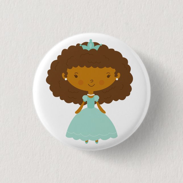 Macaron Rond 2,50 Cm Princesse (Devant)