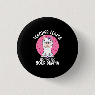 Macaron Rond 2,50 Cm Professeur Llama