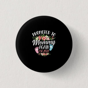 Macaron Rond 2,50 Cm Promue Maman Encore Une Fois Ét 2022 Fleur