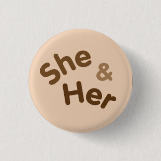Macaron Rond 2,50 Cm Pronoun Pin