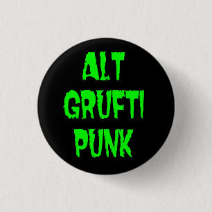 Macaron Rond 2,50 Cm Punk d'Altgruftipunk