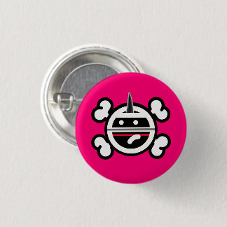 Macaron Rond 2,50 Cm Punkrock Unicorn pin