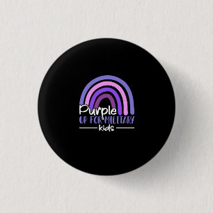 Macaron Rond 2,50 Cm Purple up pour enfants militaires Arc en ciel Enfa