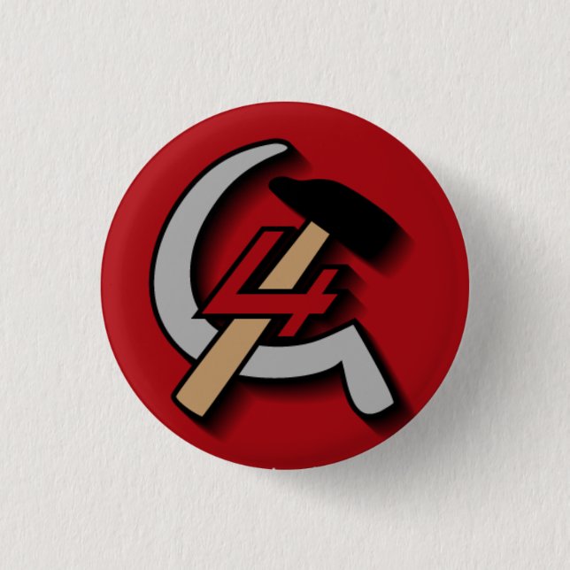 Macaron Rond 2,50 Cm Quatrième bouton international (Devant)