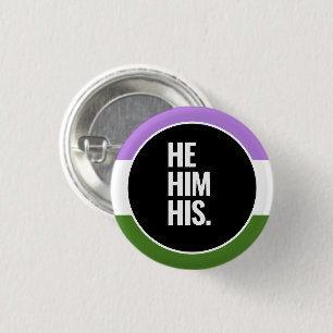 Macaron Rond 2,50 Cm Queer Pride