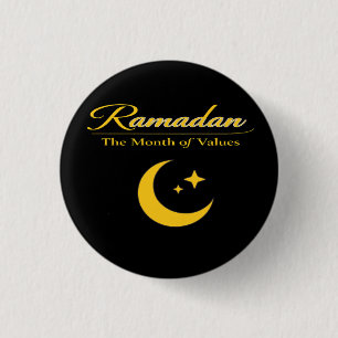 Macaron Rond 2,50 Cm Ramadan des Valeurs