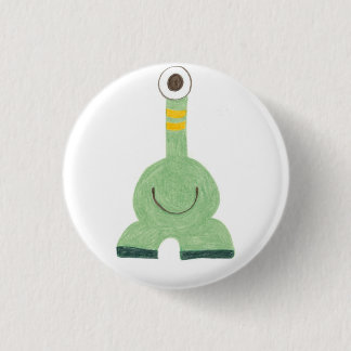 Macaron Rond 2,50 Cm Rayures jaunes