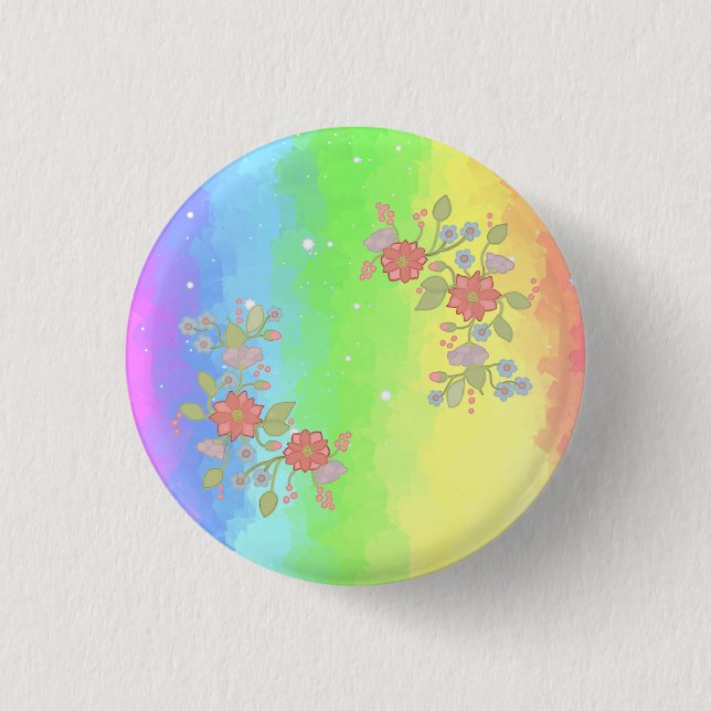 Macaron Rond 2,50 Cm Regenbogen (Devant)