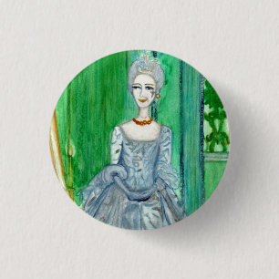 Macaron Rond 2,50 Cm Reine du bouton de fées