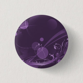 MACARON ROND 2,50 CM REMOUS ET POURPRE FONCÉ DE POINTS DE CERCLE