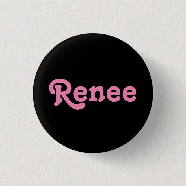 Macaron Rond 2,50 Cm Renee de bouton (Devant)