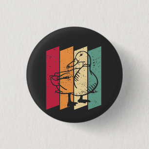 Macaron Rond 2,50 Cm Rétro-canard