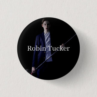 Macaron Rond 2,50 Cm Robin Tucker Petit Épingle #1