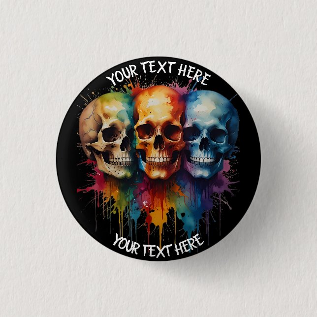 Macaron Rond 2,50 Cm Sac cadeau (Devant)