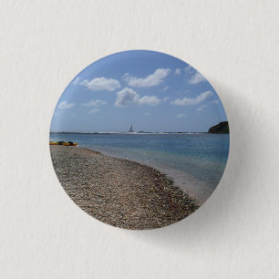 Macaron Rond 2,50 Cm Sailboat à la distance de St Thomas