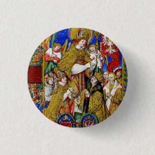 Macaron Rond 2,50 Cm Saint Stanislas évêque et martyr