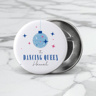 Macaron Rond 2,50 Cm Santorin Disco musical mariée bachelorette